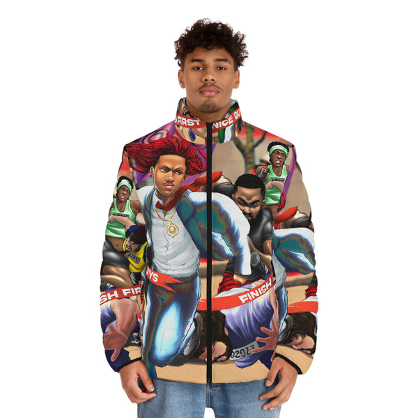 Nice Guys Finish First Puffer Jacker – Mike Zombie